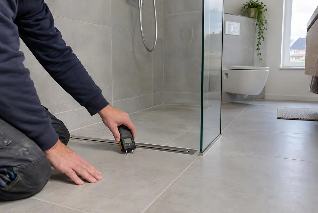 Lekdetectie Swifterbant – badkamer in een nieuwbouwwoning
