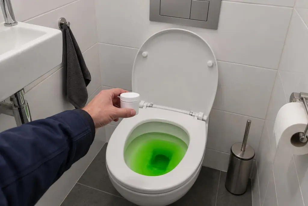 Lekdetectie Swifterbant – kleurstoftest bij een lekkend toilet