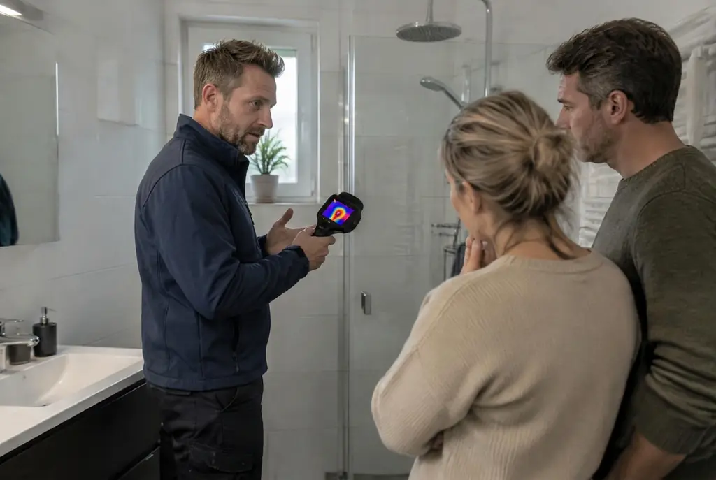 Lekdetectie Swifterbant – specialist legt bevindingen uit aan bewoner